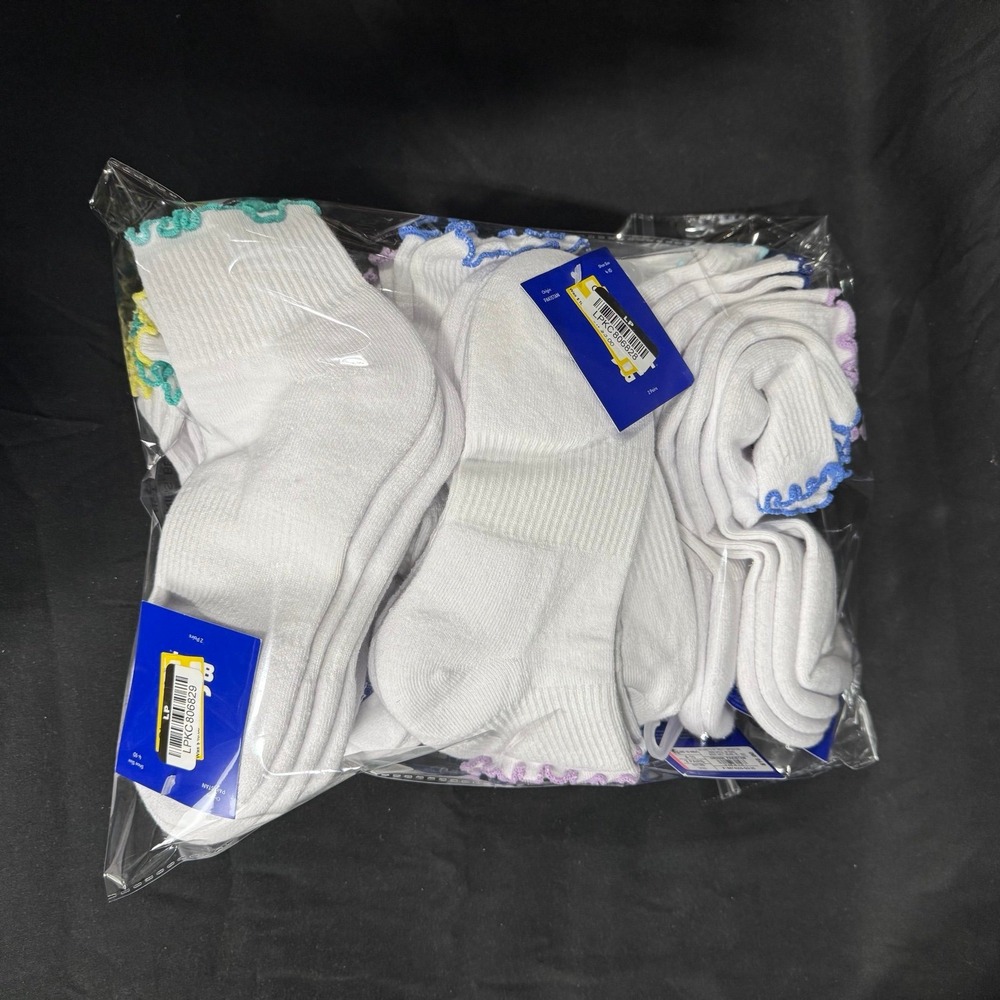 Women's ruffled edge active socks - JoyLab (WHOLE BAG) - Picture 7 of 7